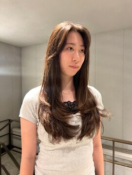 リバレッジ 広尾(Leverage) 大人欧米風ロングレイヤー：Mao Shibasaki