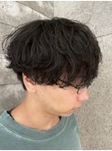 メンズマッシュシャドウパーマメンズパーマ