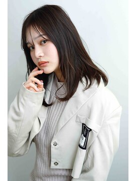 モコ(MOCO) 柔らかな流れのラフなリラックスロング