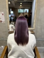 ルフレ 新宿本店2nd(Reflet)&nbsp;パープルカラー/艶髪/ハイトーン