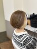 ≪新規≫デザインカラーor白髪染め＋カット　ショート8690円→7850円