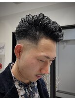 ルースト 京都駅前店(ROOST)&nbsp;かきあげパーマスタイル