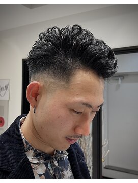 ルースト 京都駅前店(ROOST) かきあげパーマスタイル