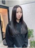 ブリーチ無しラベンダーグレー