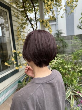 チョコレート(chocolate) 髪質改善大人可愛い20代30代40代50代ショートボブ