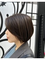 アブニール 我孫子(AVENIR)&nbsp;ボブ×アッシュカラー【我孫子/我孫子駅/ショート/髪質改善】