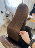 髪質改善グレージュカラー