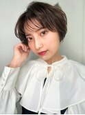 大人可愛い前下がりゆるふわこなれショートp1越谷20代30代40代