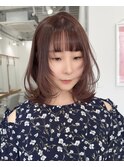 顔まわりレイヤー/レイヤーボブ/ボブレイヤー