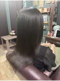 髪質改善トリートメントで艶髪に