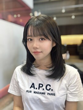 ウィクシーミミ 栄矢場町店(wixy mimi) オリーブグレージュ