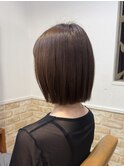 ぱつっとボブイメチェンヘア【カミケン黒岩店/福島】
