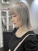 ココ 本八幡(KOKO)&nbsp;#黒髪#小顔#クラゲヘアー#オリーブグレー#ココアベージュ#美髪