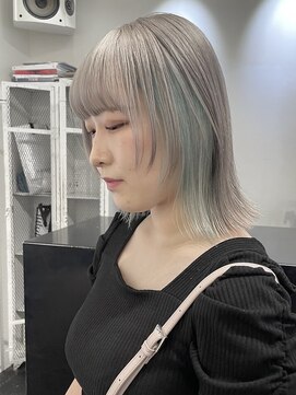 ココ 本八幡(KOKO) #黒髪#小顔#クラゲヘアー#オリーブグレー#ココアベージュ#美髪