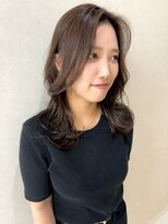 ミリ 奈良店(mm)&nbsp;ベージュ/顔まわり/レイヤー/近鉄奈良/髪質改善トリートメント