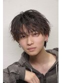 men'shair/波巻きツイストスパイラル/ニュアンスパーマ