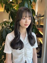 アーチバイケンジ(arch by kenje) オリーブグレージュダブルカラーレイヤーカット