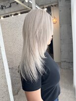 ラニヘアサロン(lani hair salon) ホワイトブロンド/ブリーチ/ハイトーン/抜きっぱなしブロンド