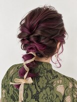 リオリス ヘア サロン(Rioris hair salon) 編みおろしアレンジ