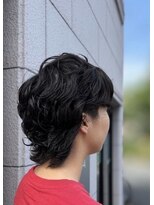 サニーココ(SUNNIcoco.)&nbsp;ニュアンスパーマ×ウルフマッシュ