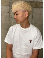 ニディ(Nide)&nbsp;エフェクトブリーチ｜ブロンド｜トリプルカラー｜抜きっぱなし
