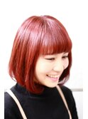 【marca】マルサラカラーで美髪クラシカルミディ♪　担当：三上