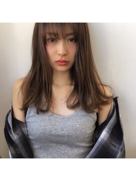 エリンヘア(ELIN hair.) 【ELIN】 シアーグレージュ セミロング