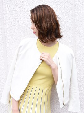 ヘアアンドメイク アリス(hair&make ALICE produce by COLT) ～ＡＬＩＣＥ～　切りっぱなし系ボブ×波ウェーブ