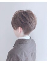 アナザヘアー なんば 高島屋前店(ANAZA hair)&nbsp;グレージュ刈り上げショート♪大人可愛い20代30代40代ショート