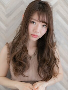 ローマ ギンザ(ROMA Ginza) 『ROMA』透け感が可愛い無造作ウェーブロングインナーカラー