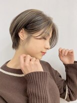 ネオリーブ クーロ(Neolive curro) 立体感のある3Dハイライト×ショートボブ♪