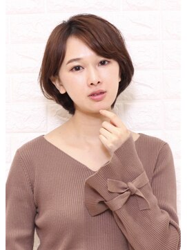 カグヤ ヘアーリンク 森小路店(華月 Hair L.I.N.C.) まとまり×ショート