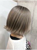【MIRAC町田店河原崎】アッシュグレージュボブ