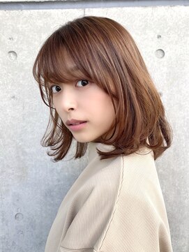 ユアーズ ヘア 恵比寿本店(youres hair) 肩ボブワンカール 大森春奈