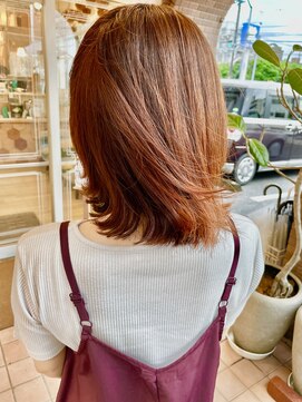 ヘアースイッチ(HAIR SWITCH) 夏も人気なオレンジカラー！