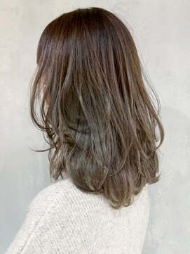 アイティー バイ アルバム 中野店(IT by ALBUM) オリーブベージュ_マロンベージュAラインボブ_ba317701