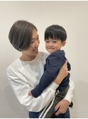 親子で美容室