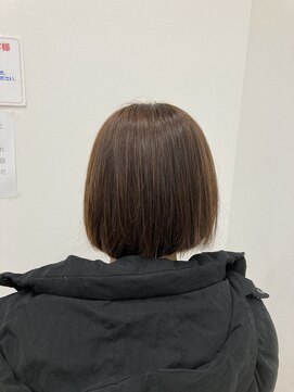 ビーズカラーイオン 酒田南店 N.グレイカラー　グレージュブラウンでくすみ感を