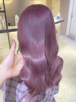 ペレ 渋谷(PELE)&nbsp;K42_ロイヤルピンクパープル ブリーチ1~2回