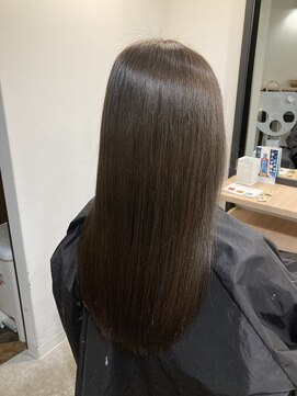 ラフ 難波店(LAFF) #黒髪#ボブルフ#ネビージュ#小顔#ワンレン