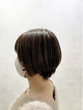 アヴァンセ(Avancer) ハイライトで作るショート/辻堂/カット/ショートボブ