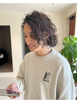 メイン(『　　』main) 色気パーマ