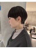 ミニボブ/ショート/ショートヘア/前下がりボブ/ぱつっとボブ