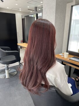 ザセカンドバイジャスミン(THE 2ND by JASMINE) エアリーロングワインレッドブラウン