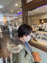 ロク 白楽(rocu)&nbsp;前髪/マチルダボブ/ピンクベージュインナー/グレージュ[白楽駅]