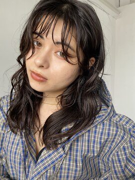 ナリー 河原町(Nary) ミディアムレイヤー×パーマ