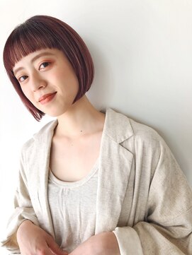 シスタ(SISTA) オン眉前髪マチルダボブ前下がりボブ内巻きボブ