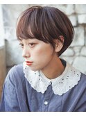 ショートカット×ひし形ショートボブ×前髪あり20代30代40代 s03
