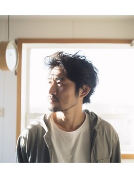 ヘアケア ラウンジ(hair care LaUNGE) 前髪立ち上げヘアスタイル