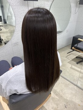 ビーヒアナウ N゜03 金沢駅西店(BE HERE NOW) 髪質改善カラー × olive beige